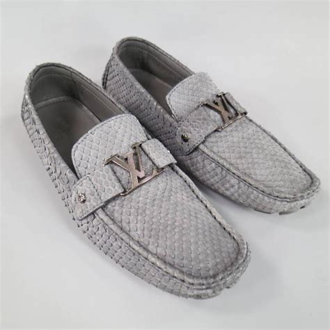 Louis Vuitton snakeskin shoes